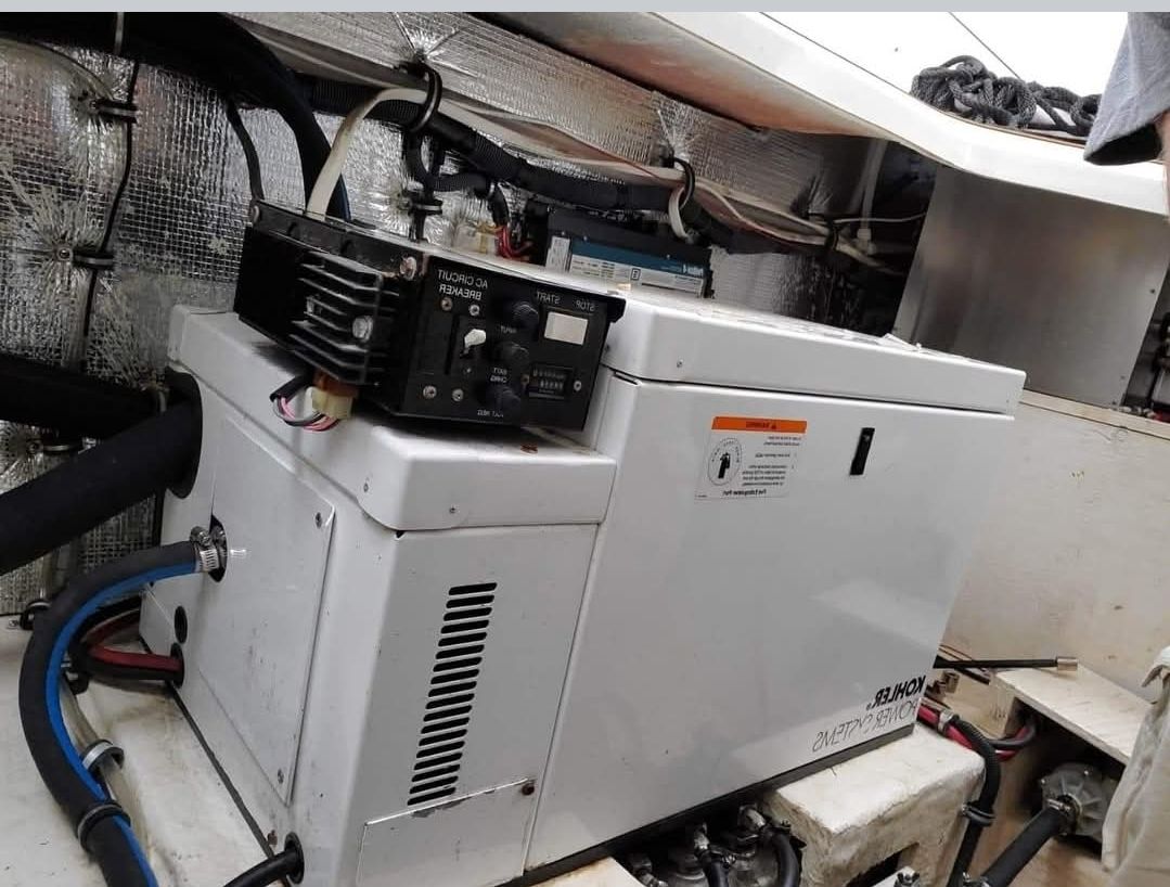 Kohler generator in 2006 Chaparral Signature 280 boat.
