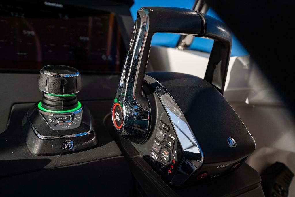 Control console of Nimbus Tender 11, 2023 model.
