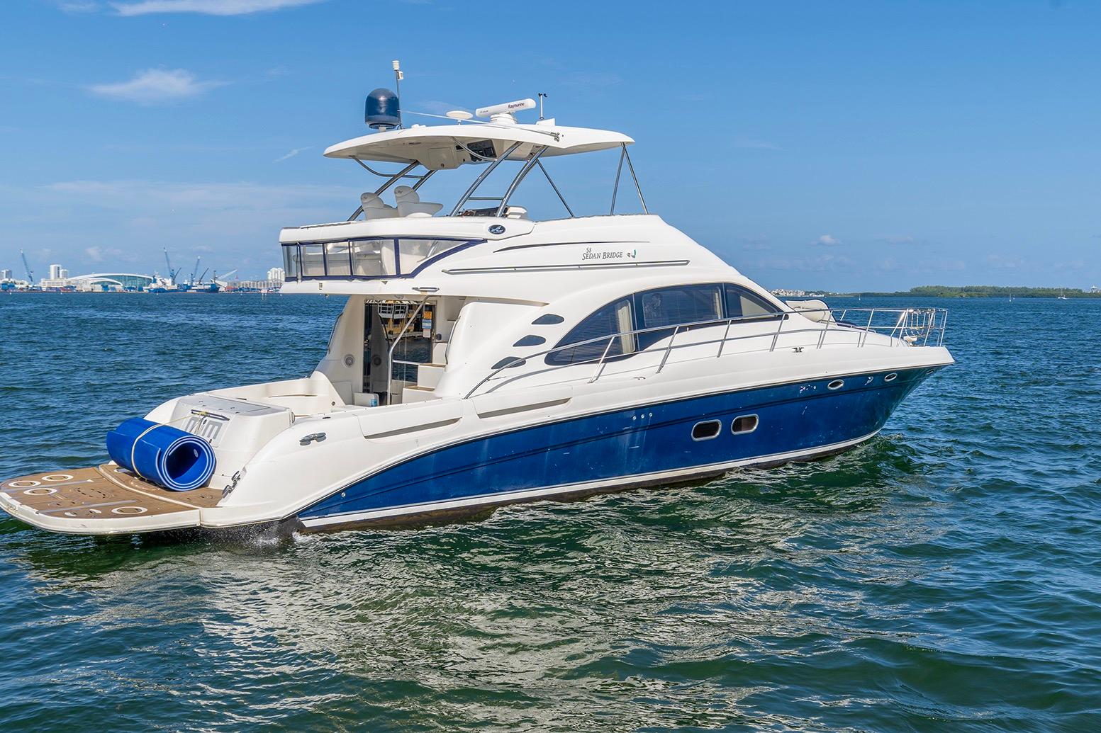 2006 Sea Ray 58 Sedan Bridge