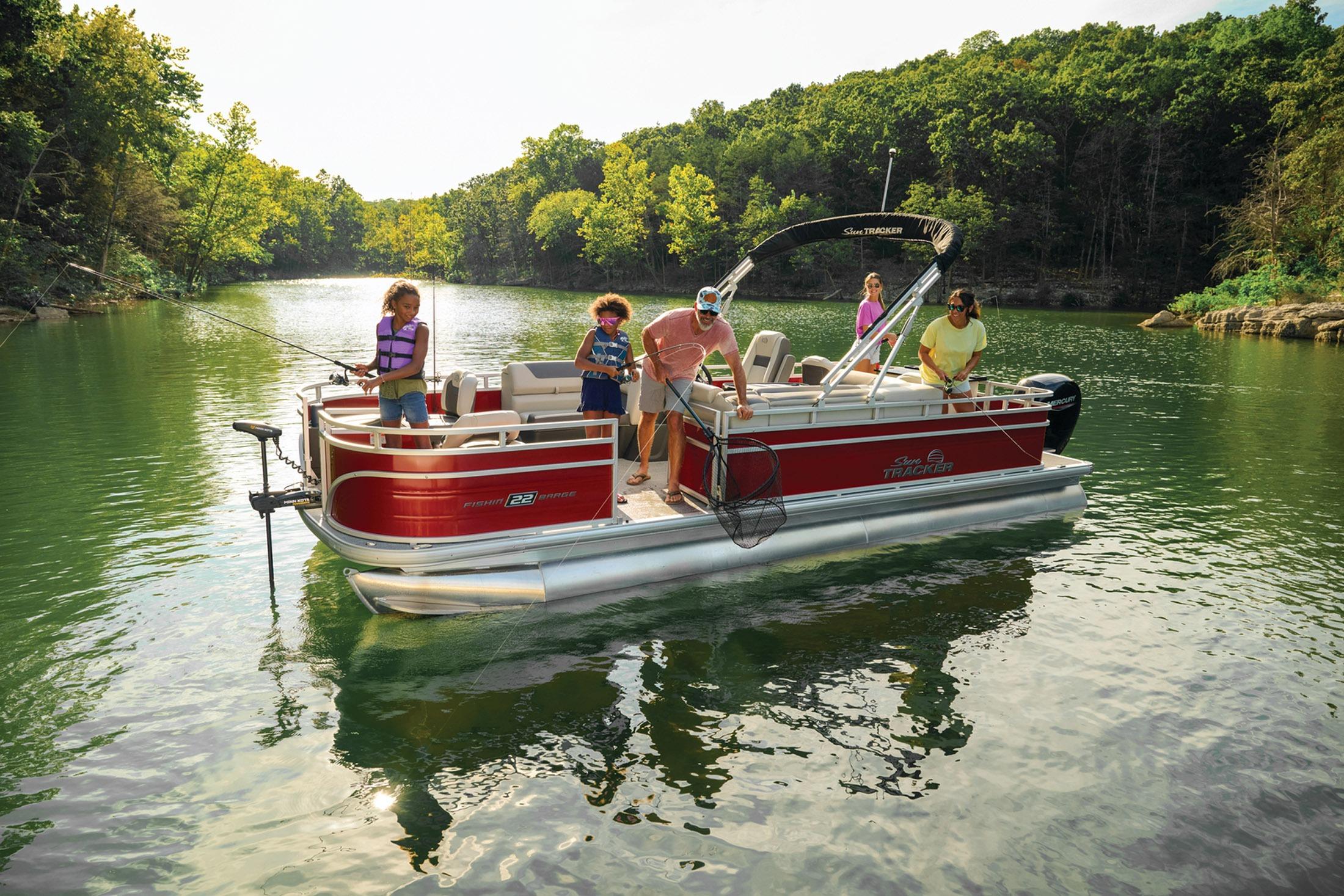 2026 Sun Tracker Fishin' Barge 22 DLX - 6