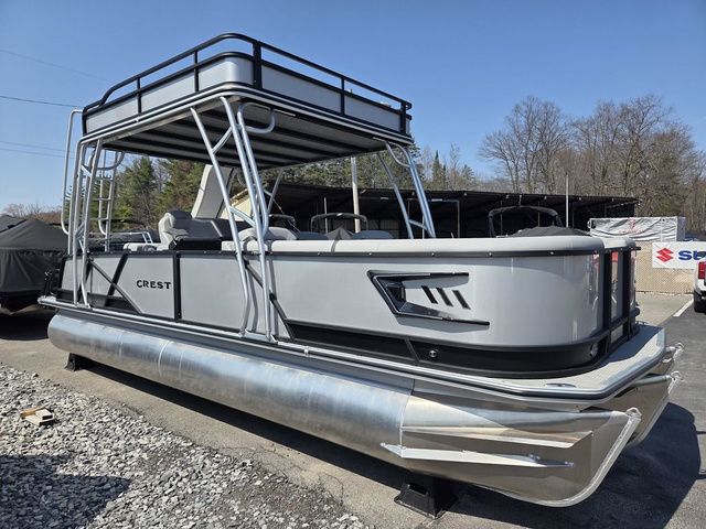 2026 Crest Caribbean 250 Double-Decker Tri-Toon w/250hp, Trai - 3