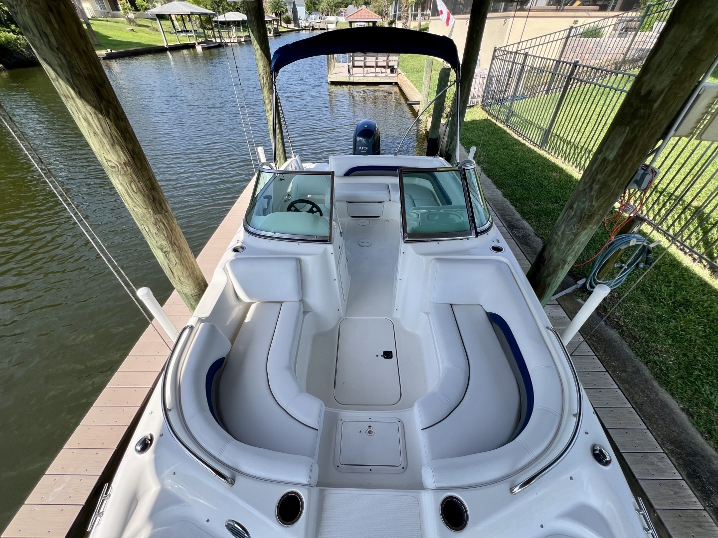 2013 Hurricane SunDeck 187 OB - Image 47