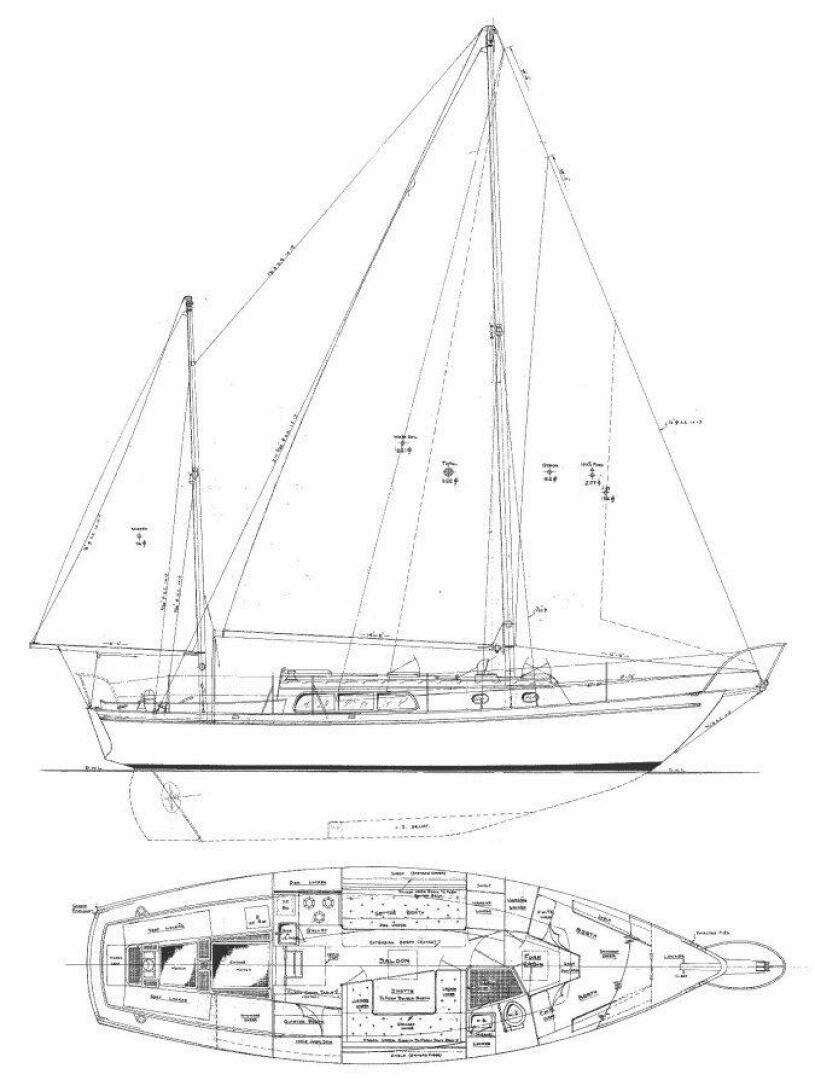 1978 Cheoy Lee Offshore 33 - Image 40