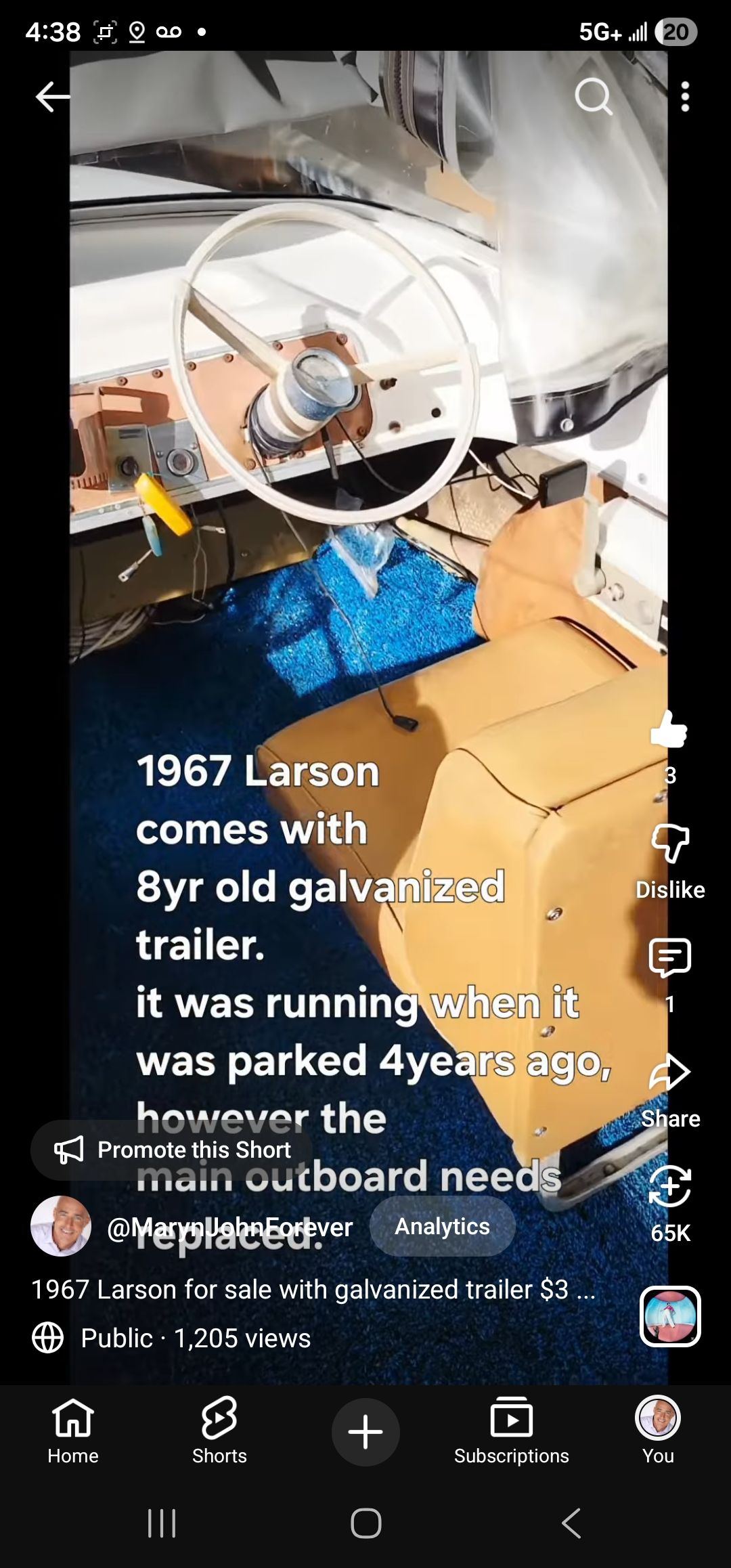 1967 Larson All American 166 - 3