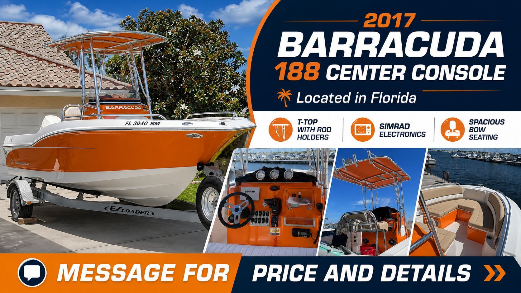 2017 Barracuda 188 CCF