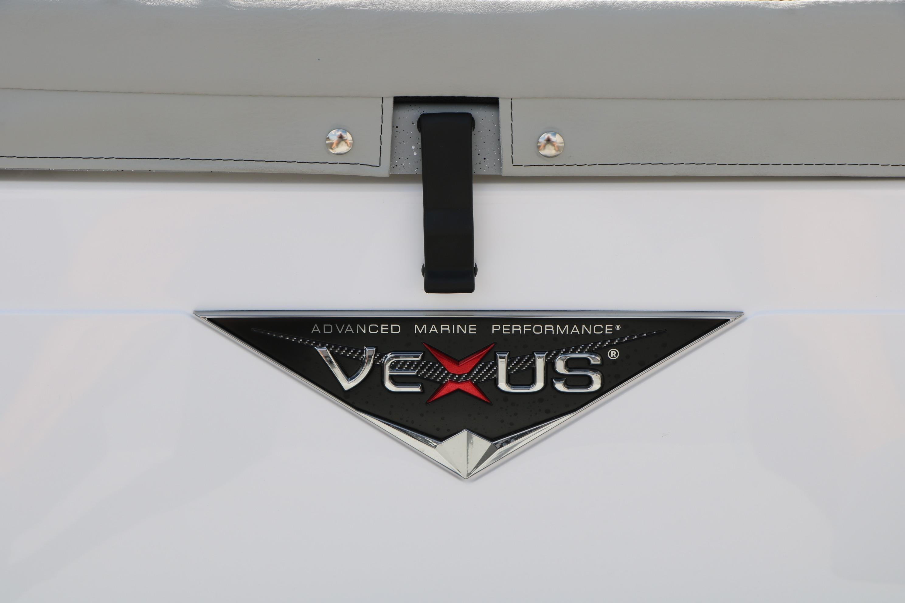 2026 Vexus Defender 201 logo with "Advanced Marine Performance" text.