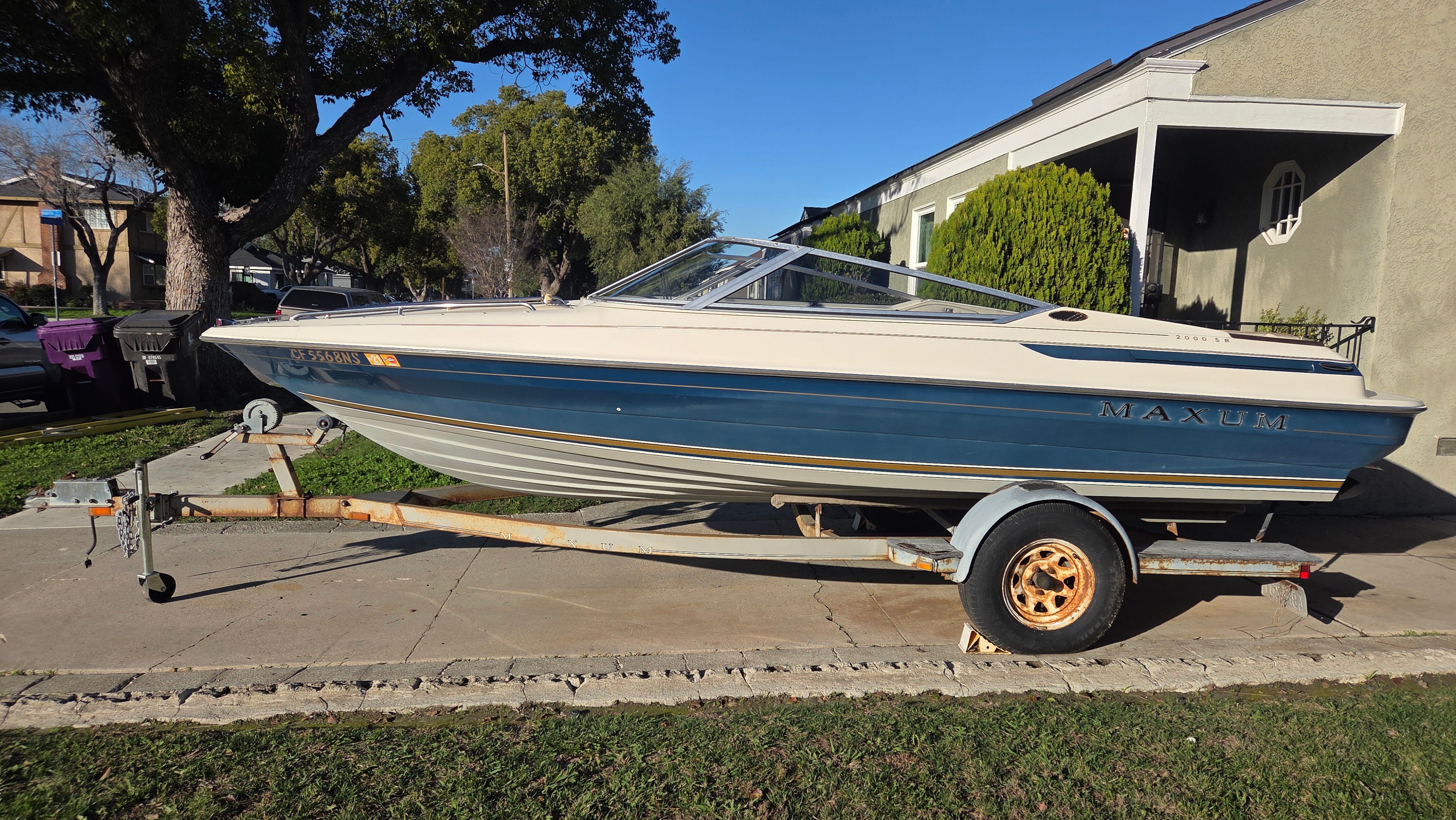 1995 Maxum 2000 SR Runabout - 3