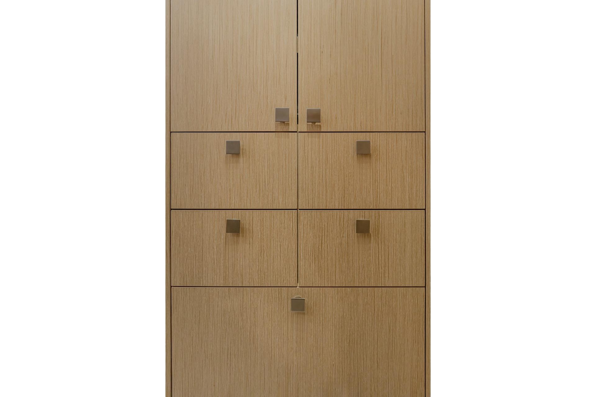 Wooden cabinet with six compartments, Privilege Signature 510, 2025 model.