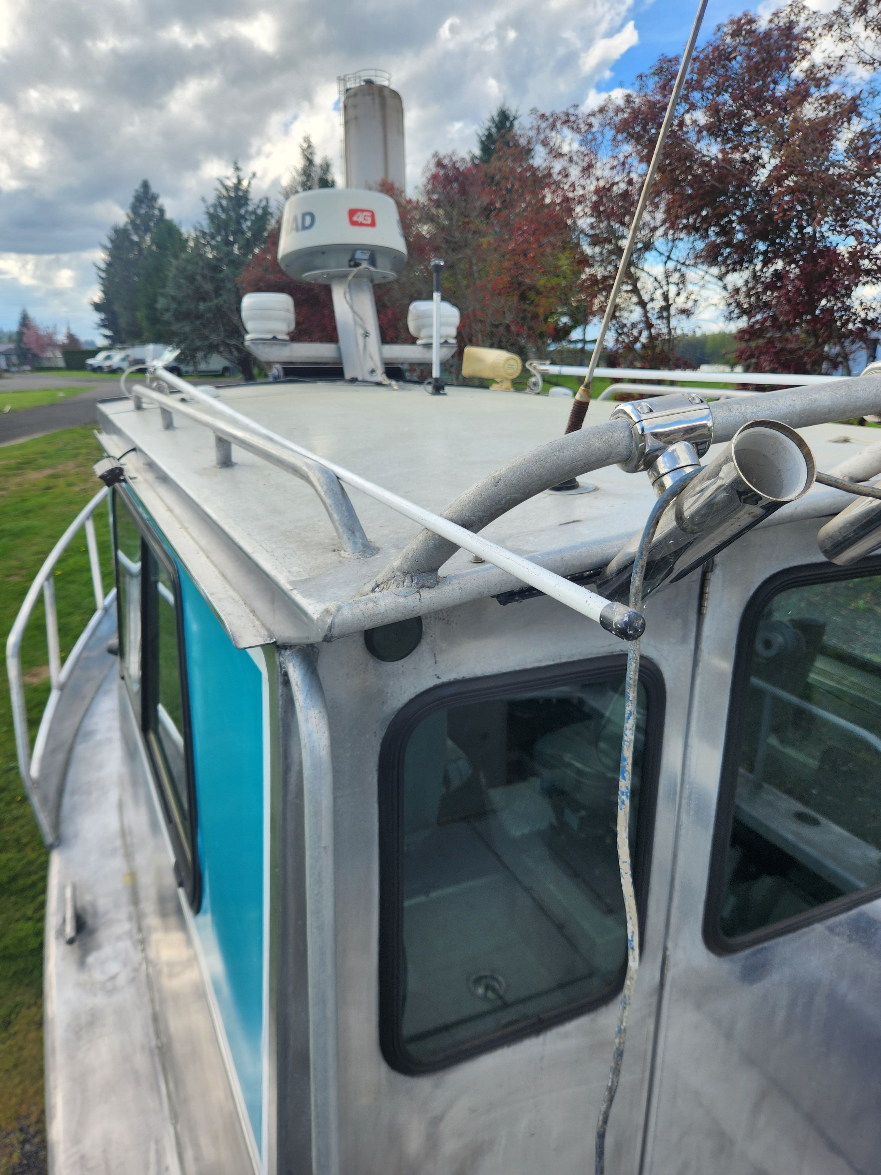 1973 Aluminum Cruiser Fisher boat - 10