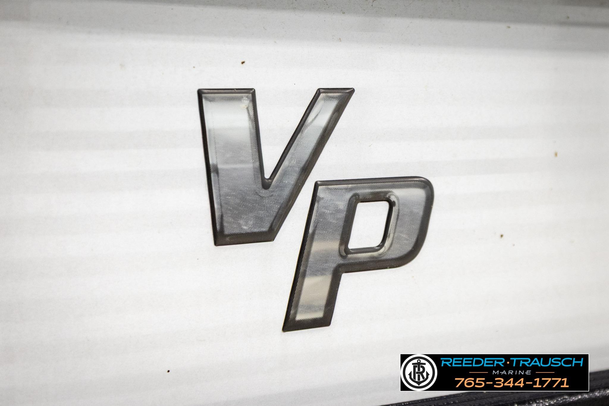 2019 Manitou Oasis SR VP logo on a white background, Reeder Trausch Marine branding.