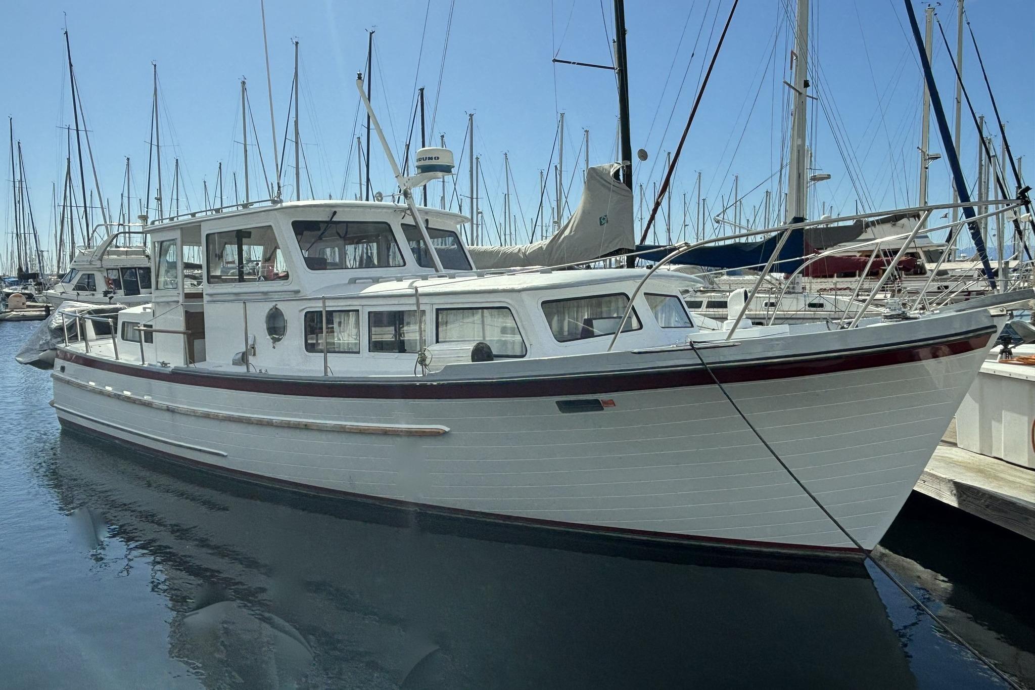 1973 Roughwater 35 Pilothouse Trawler