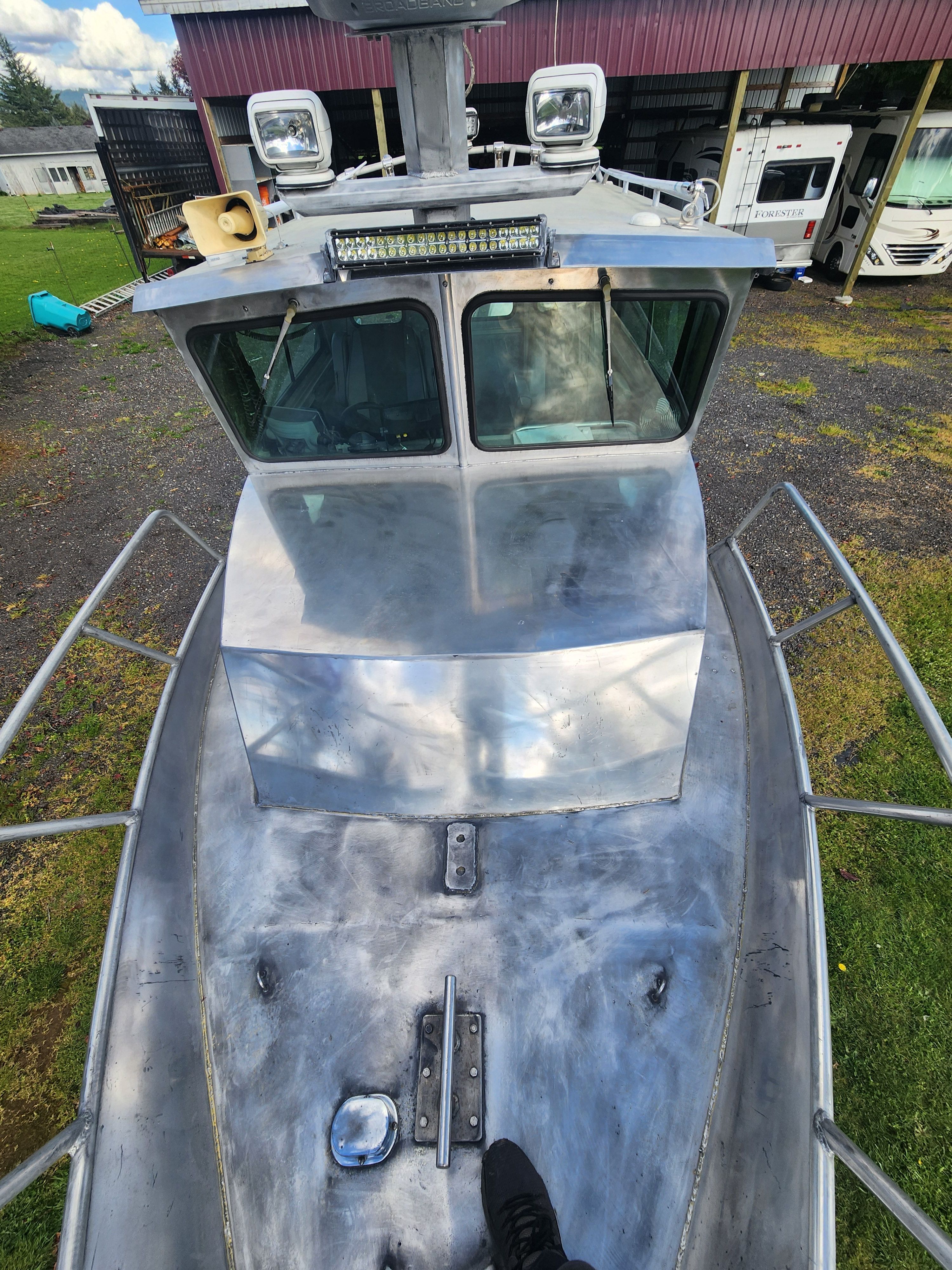 1973 Aluminum Cruiser Fisher boat - 7