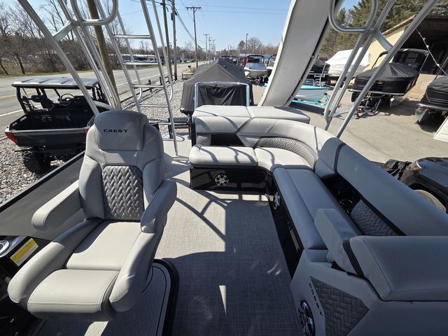 2026 Crest Caribbean 250 Double-Decker Tri-Toon w/250hp, Trai - 12