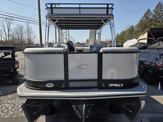 2026 Crest Caribbean 250 Double-Decker Tri-Toon w/250hp, Trai - 2