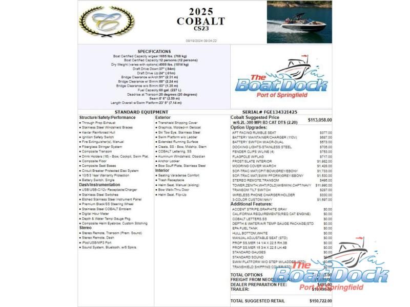 2025 CS Series CS23 - 34