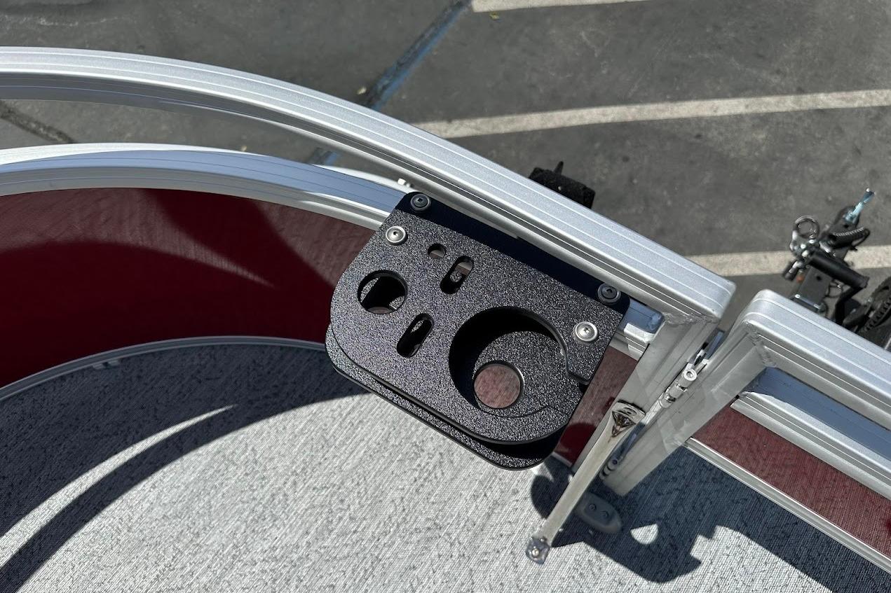2026 Sun Tracker Bass Buggy 16 XL Select boat accessory mount detail.