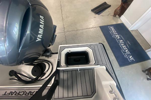 2024 Starcraft SVX 190 boat with Yamaha engine at Angler's Marine NC.