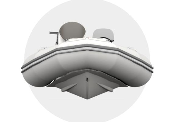 Manufacturer Provided Image: 2026 Zodiac Yachtline 360 inflatable boat, front view.