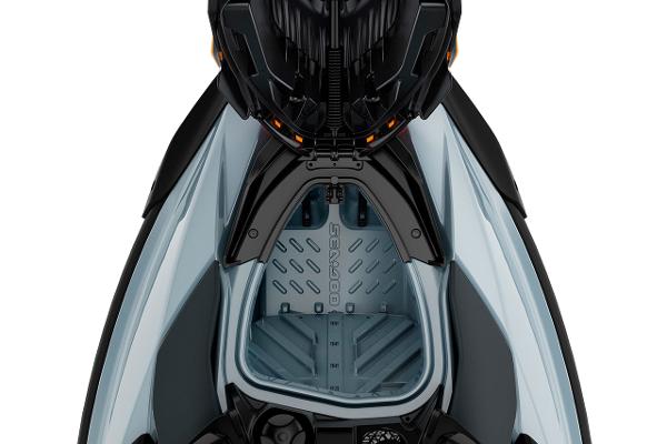 Manufacturer Provided Image: 2026 Sea-Doo Wake 170 top view, showcasing sleek design and storage compartment.