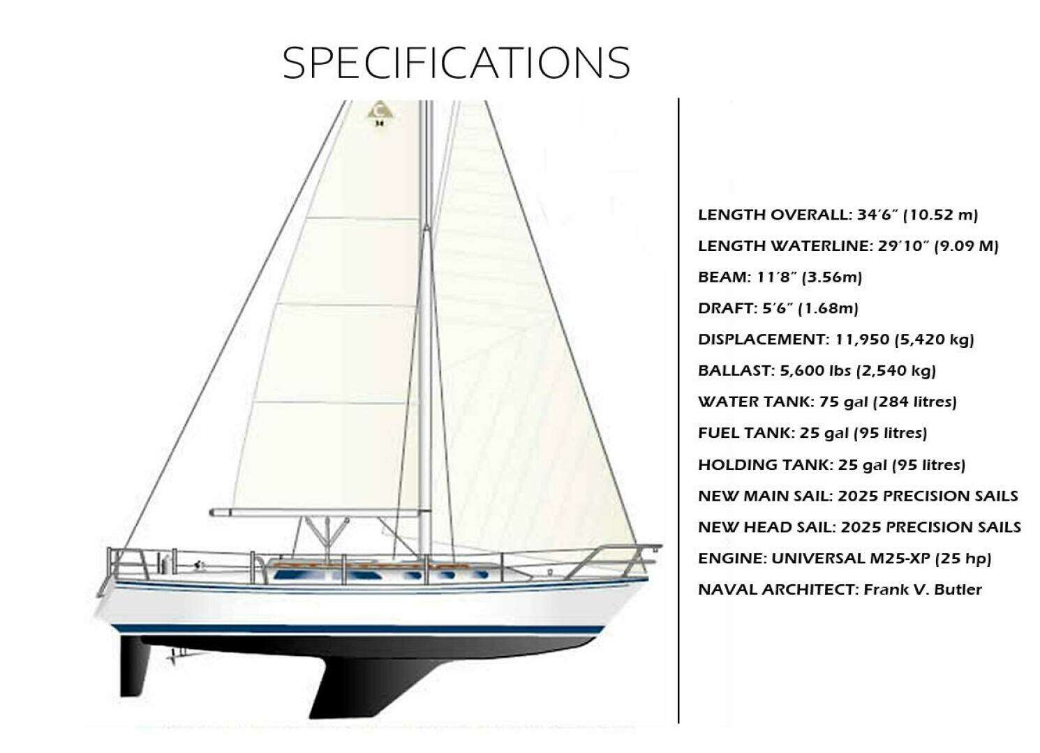 1987 Catalina 34 - Image 31