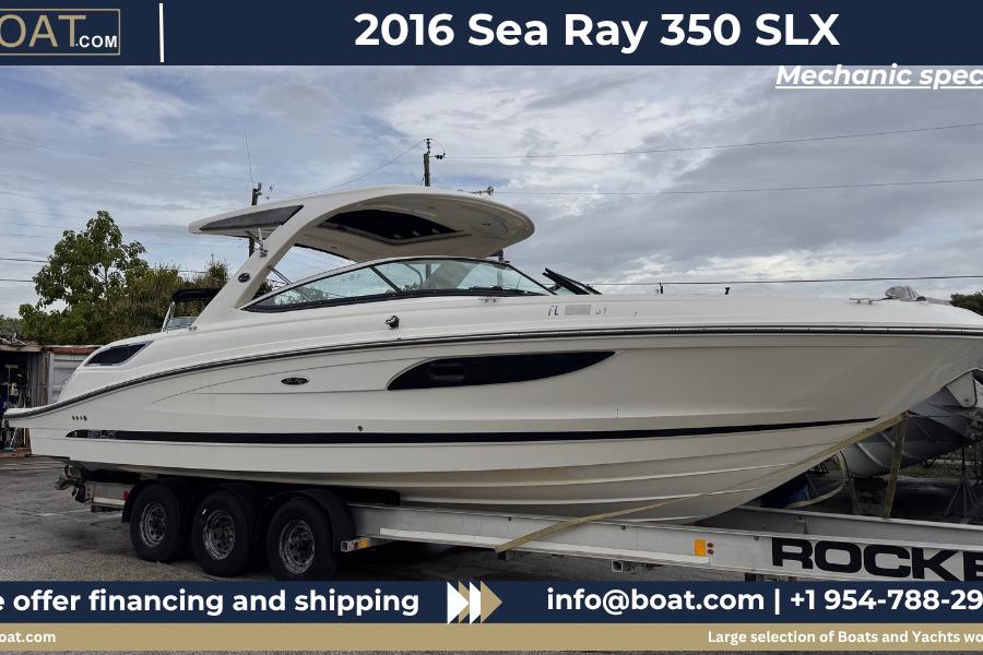 2016 Sea Ray SLX 350