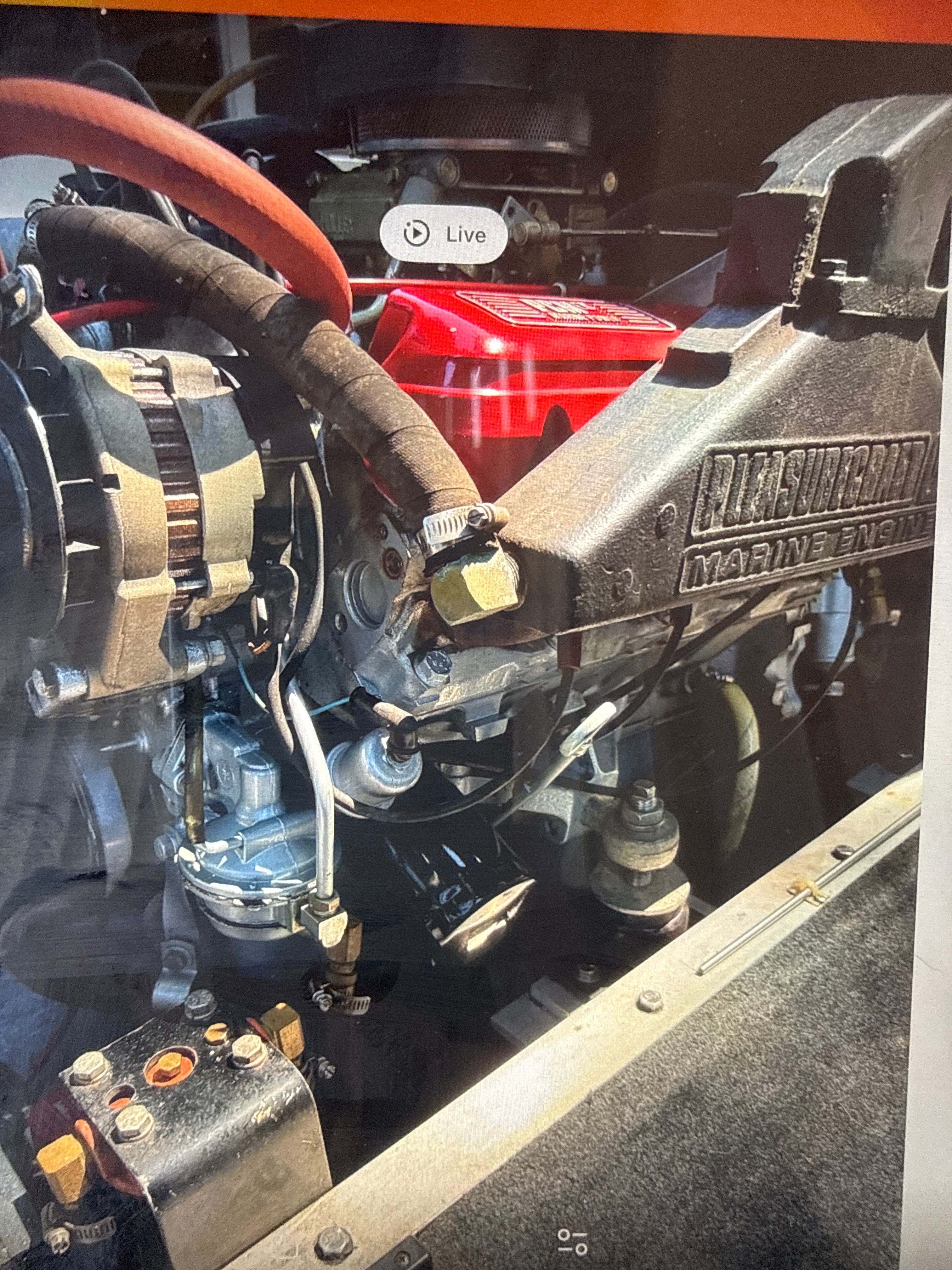 1990 Correct Craft Ski Nautique engine, Pleasurecraft Marine Engine.