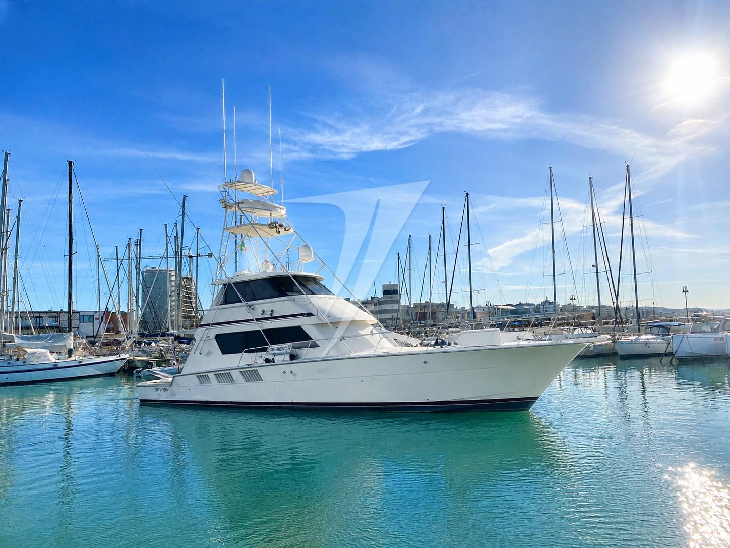 1990 Custom Hatteras 65' Convertible