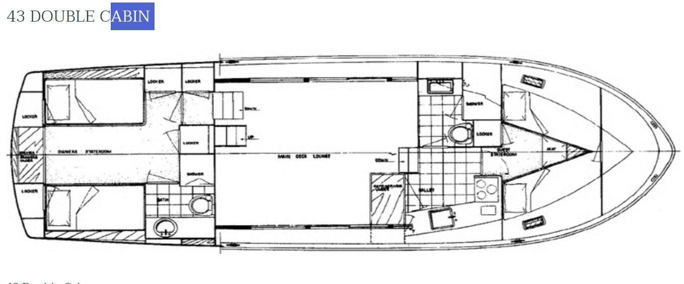 1979 Hatteras 43 DCMY - 31