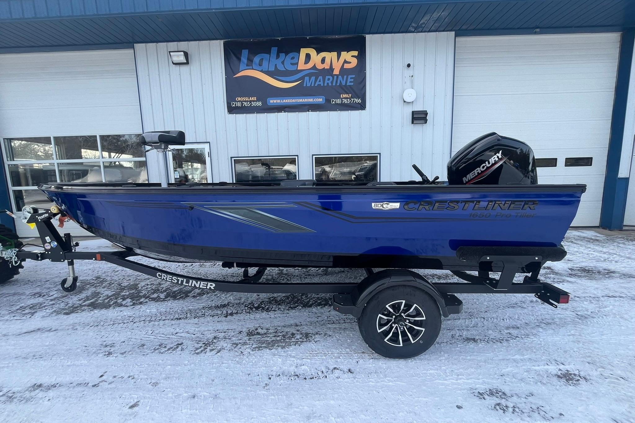 2026 Crestliner 1650 Pro Tiller