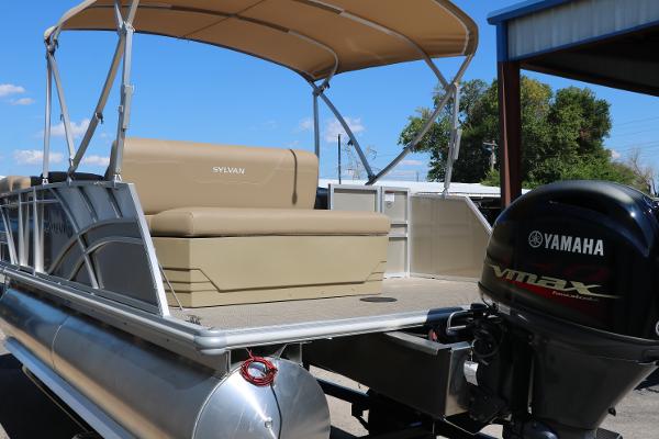 2025 Sylvan Mirage 820 CLZ DH pontoon boat with Yamaha VMAX outboard motor.