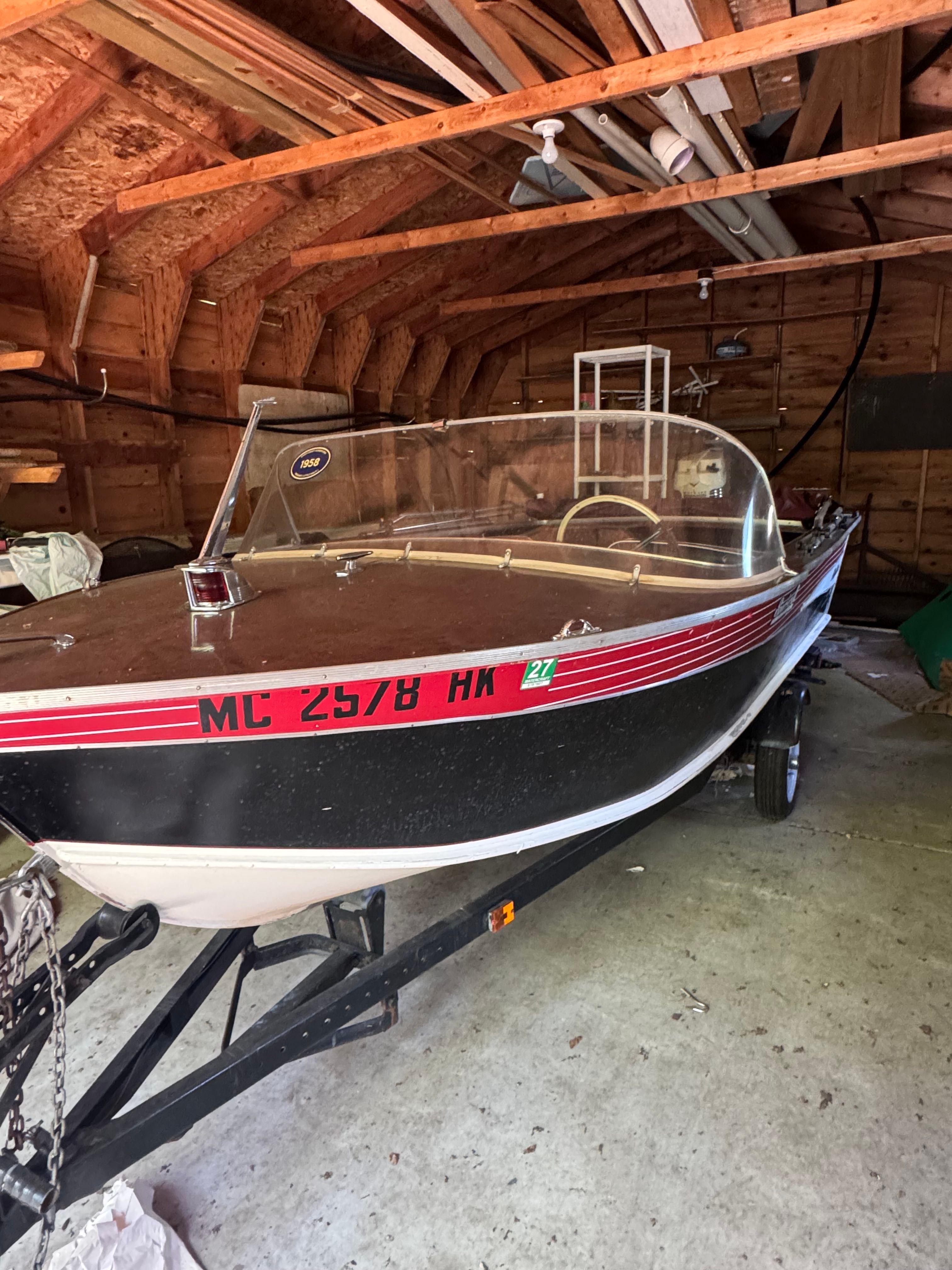 1958 Classic Sportcraft Classic Runabout