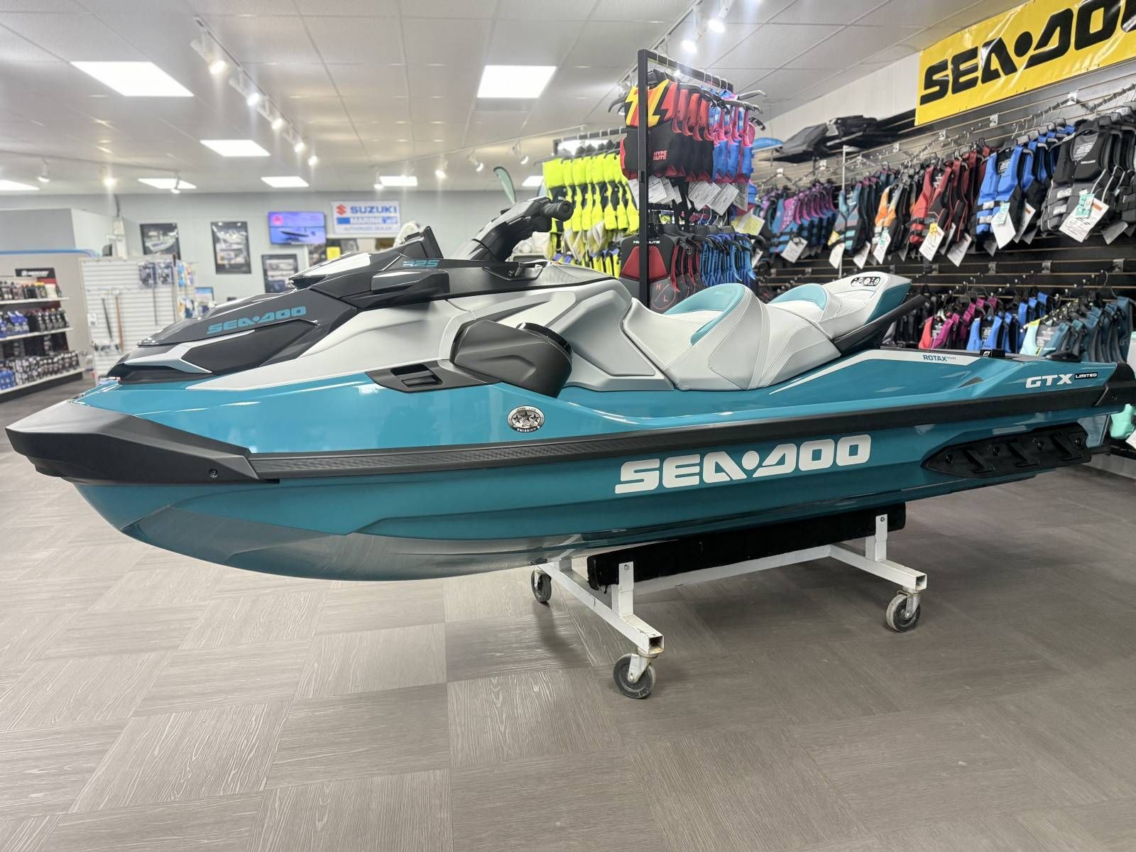 2026 Sea-Doo 26td - Gtx Ltd 325 W/snd - Teal Met - 8