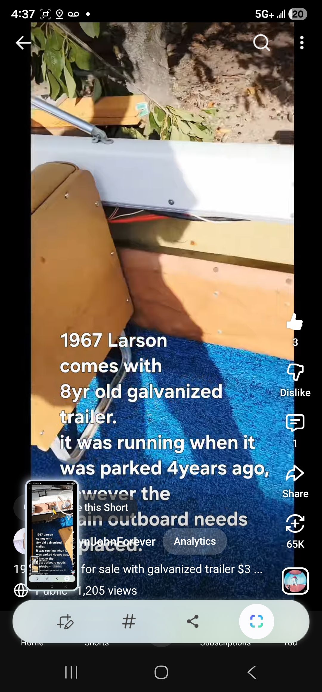 1967 Larson All American 166 - 5