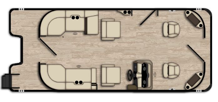 2027 Bentley Pontoons 200 Fish CWT - 3