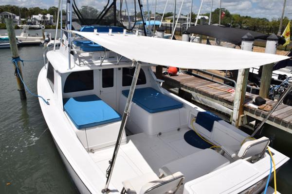stainless poles fit rod holders, easily deployed