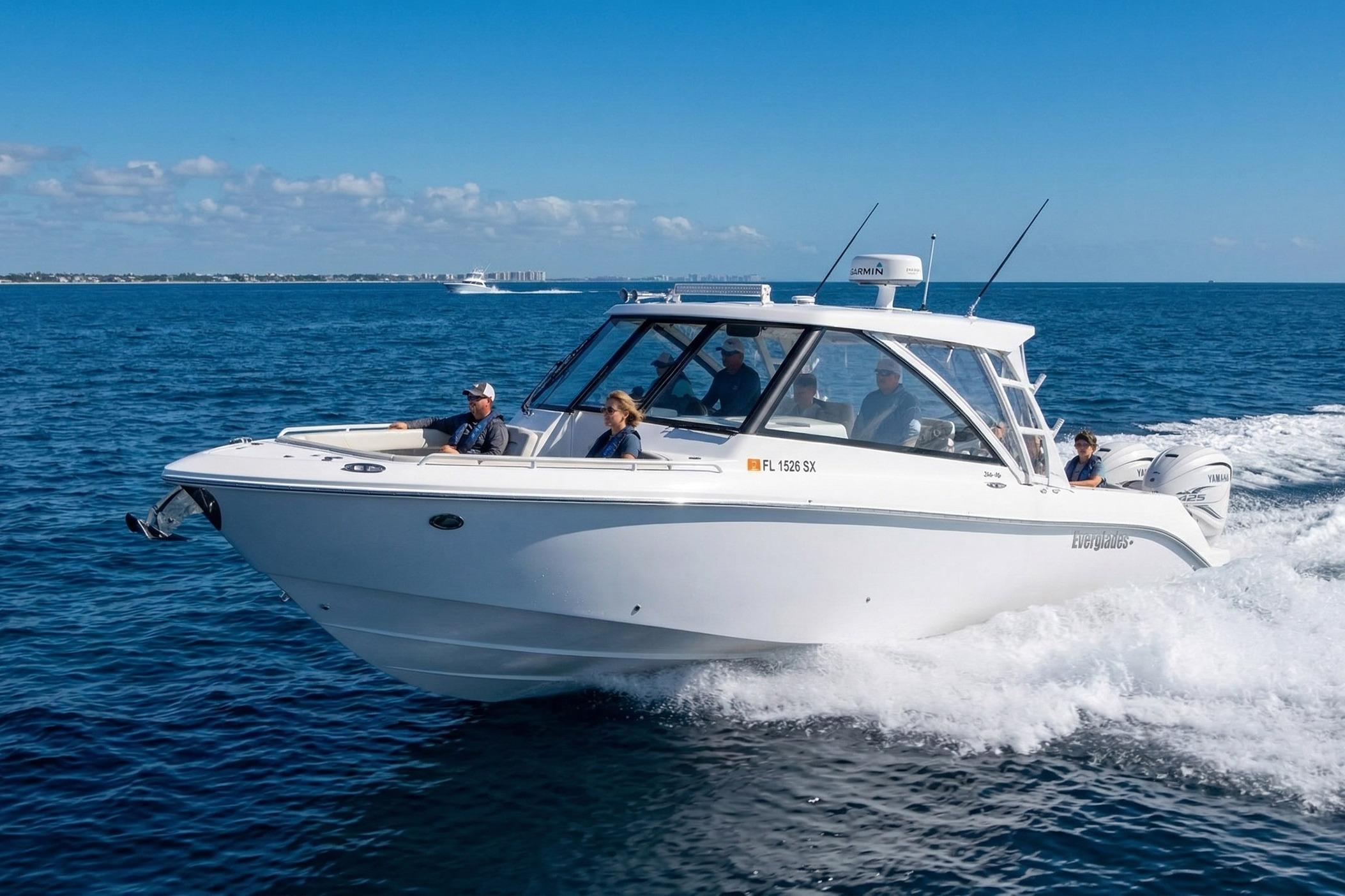 2019 Everglades 340 Dual Console