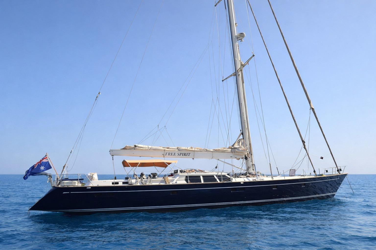 1993 Oyster 80 Deck Saloon