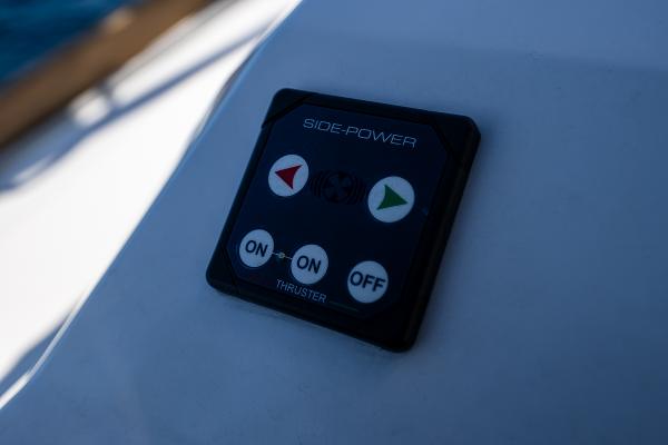 Control panel on Beneteau Oceanis 38.1, year 2021.