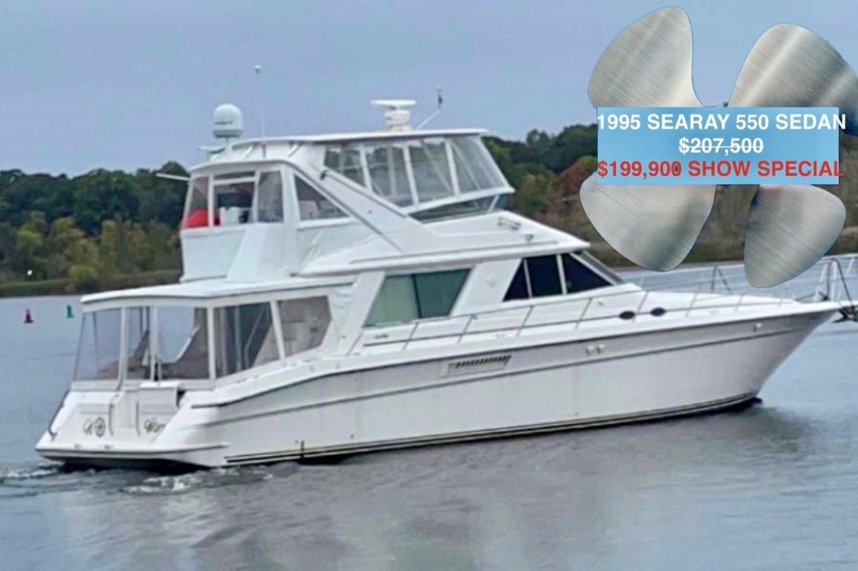 1995 Sea Ray 550 Sedan Bridge