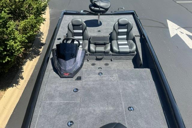 2026 Ranger RT198P boat interior with dual seats and steering console.