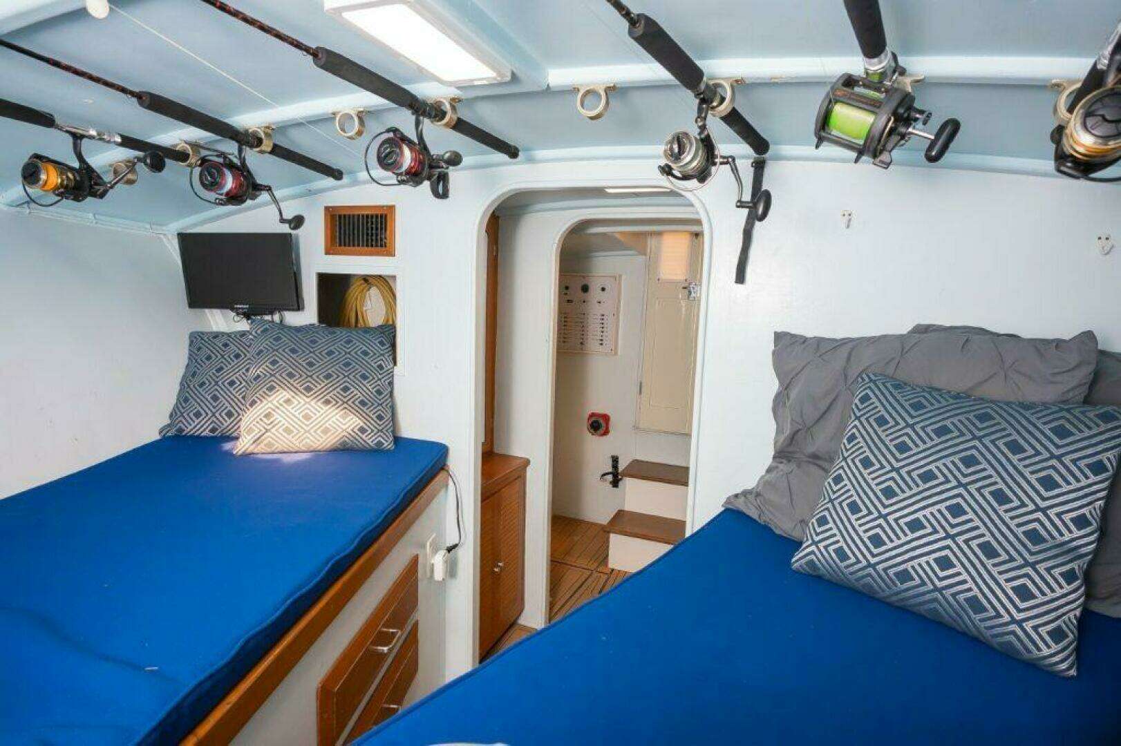 1987 Custom Carolina Island Boatworks 34 Express - Image 25