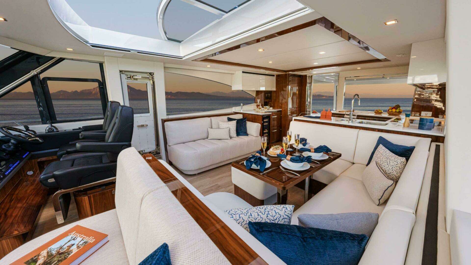 2026 Riviera 6800 Sport Yacht Platinum Edition - Image 13