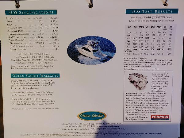 2002 Ocean Yachts Super Sport - 40