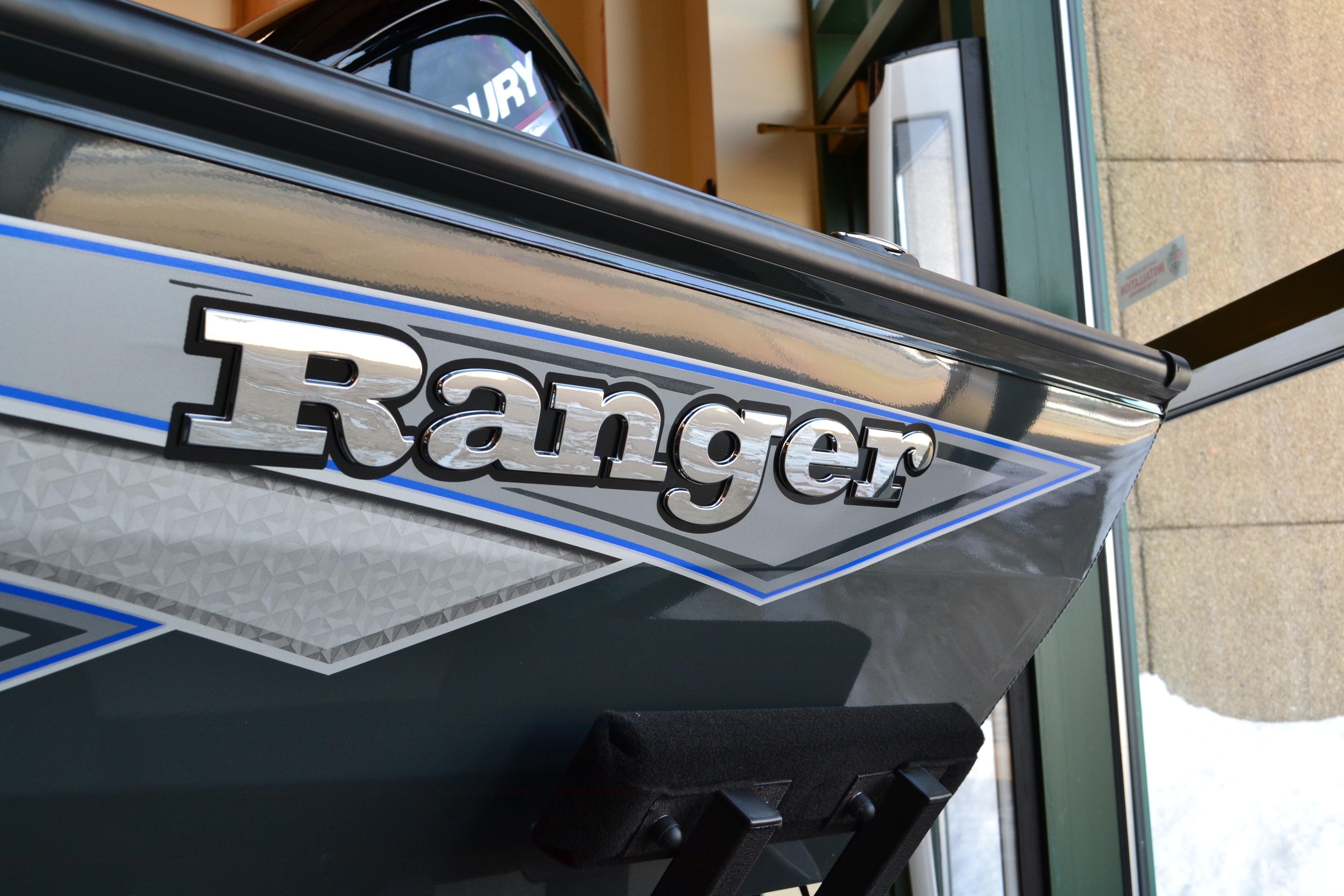 2026 Ranger RT178C boat with sleek design and bold logo.