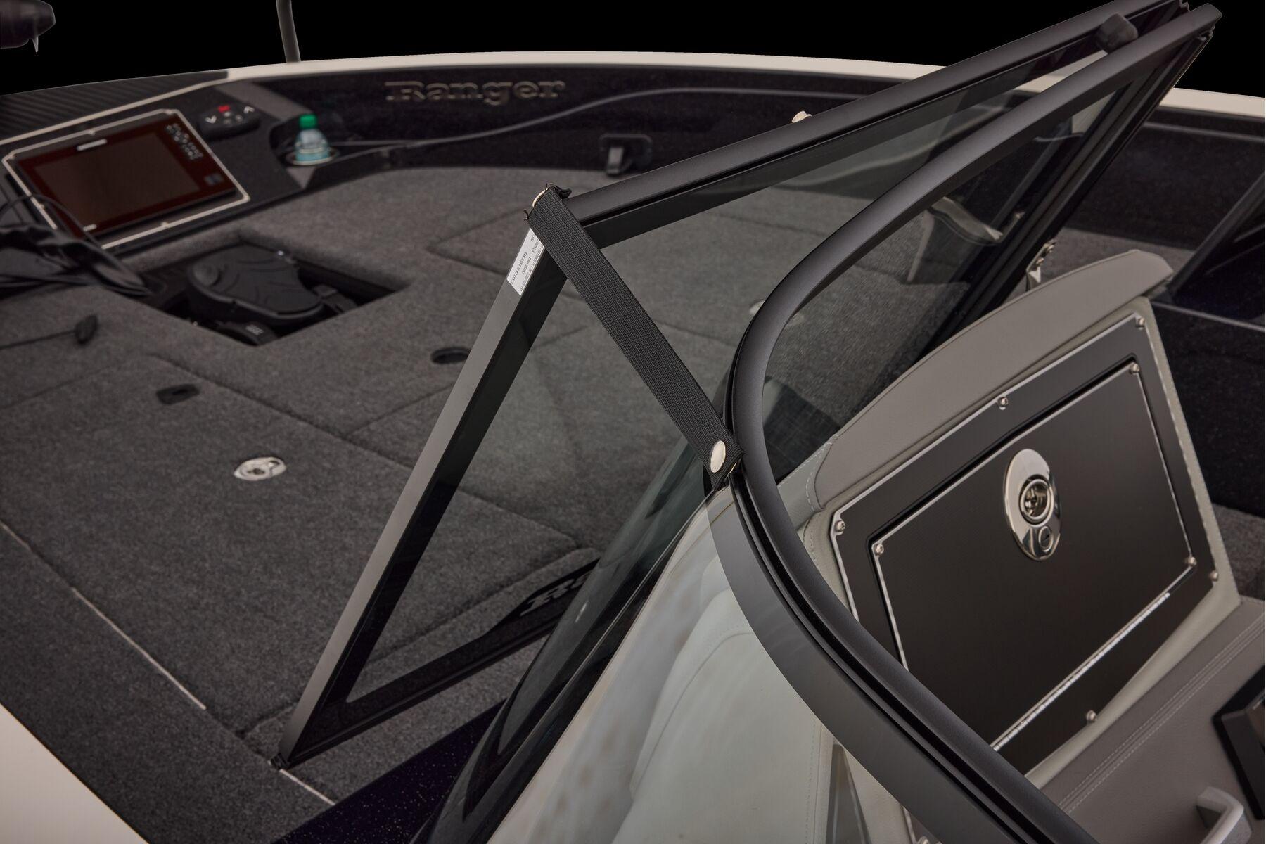 Manufacturer Provided Image: 2026 Ranger 620xFS Pro boat interior with sleek design and advanced dashboard features.