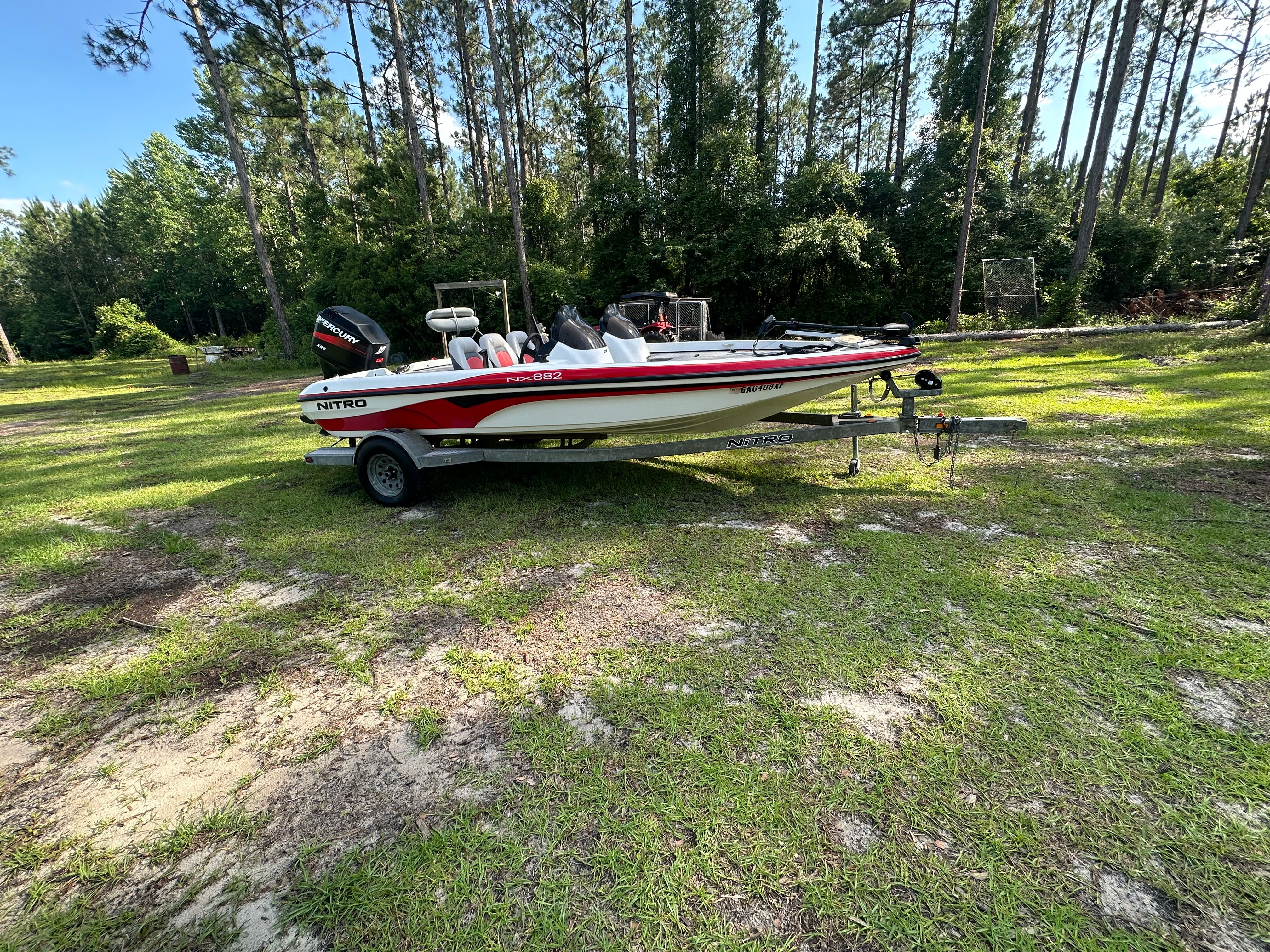 2008 Bass Tracker NX882 nitro bass boat - 2