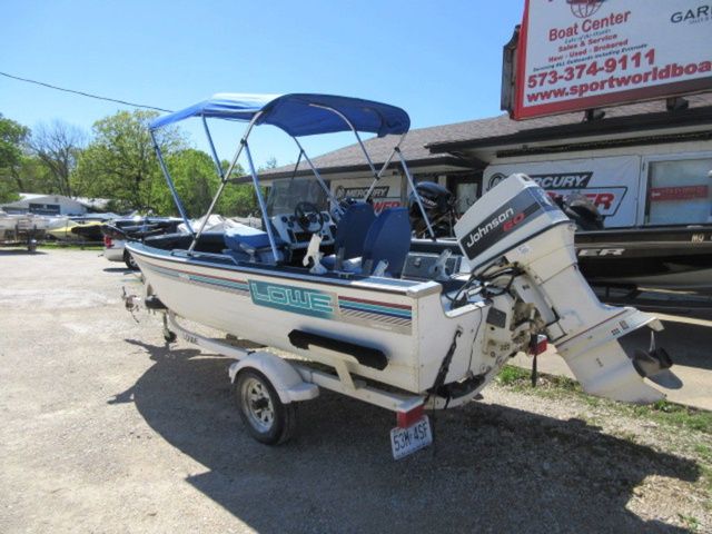 1993 Lowe 1620 Aluminum Deep V / 1992 Johnson 70 Hp Outboard - 2