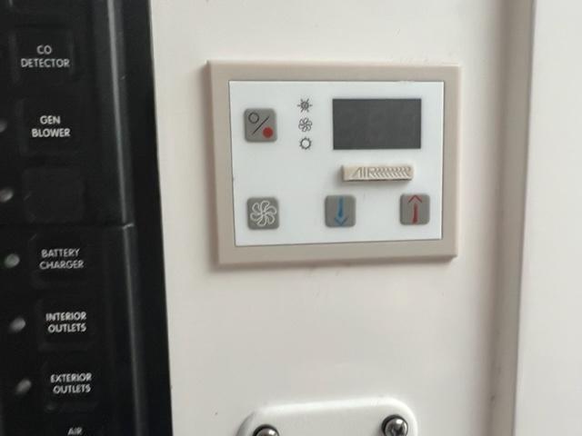 Control panel of a 2018 Intrepid 375 Walkaround boat.