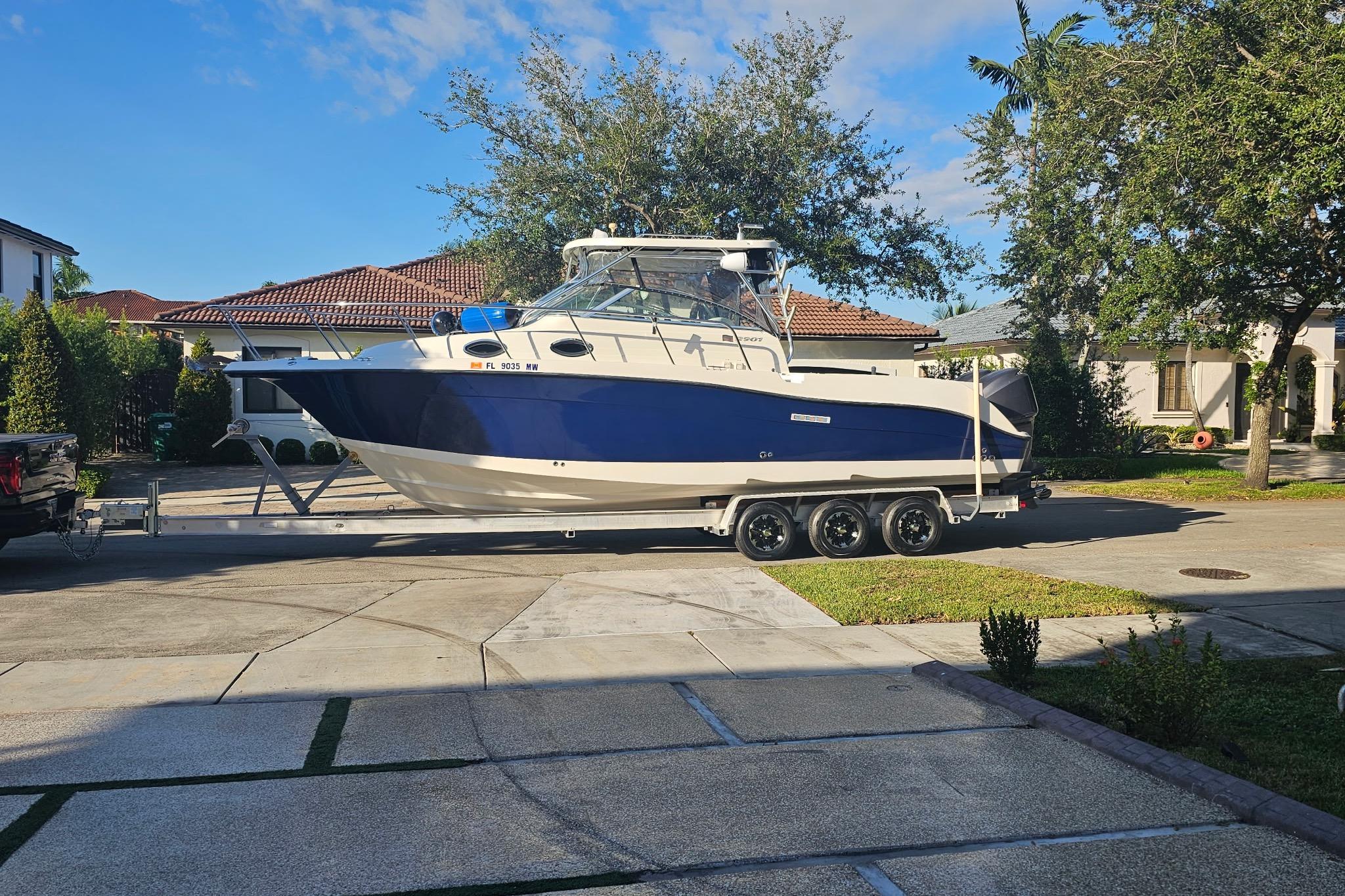 2005 Seaswirl Striper 2901 Walkaround O/B
