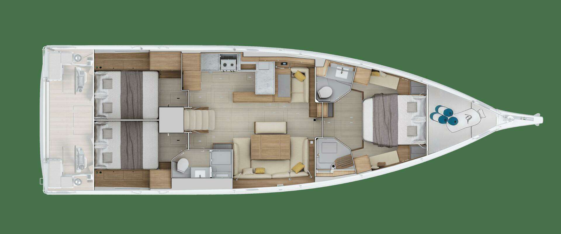2026 Beneteau Oceanis 52 - Image 34